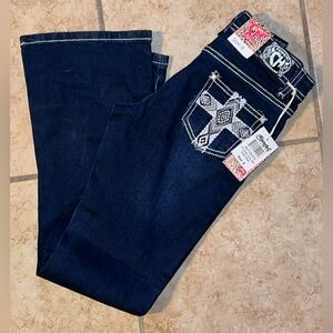 Brand New Girls Cowgirl Hardware Jeans